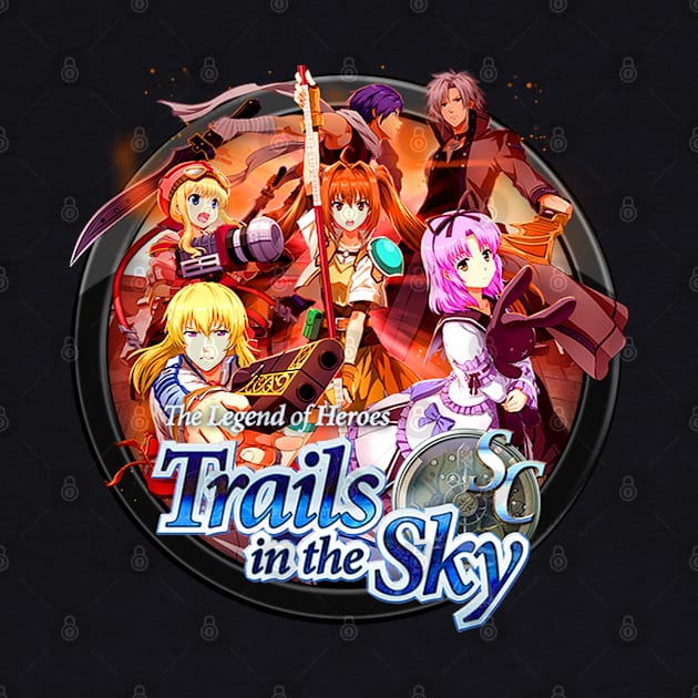 Trails of Cold Steel In Circle Logo XX by RayyaShop